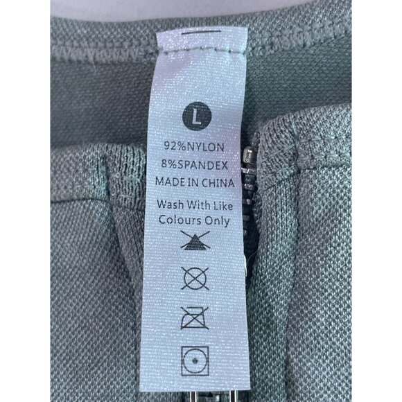 Athletic Wear Stretch Zip Front Top and Bottom Sz L - Picture 2 of 9